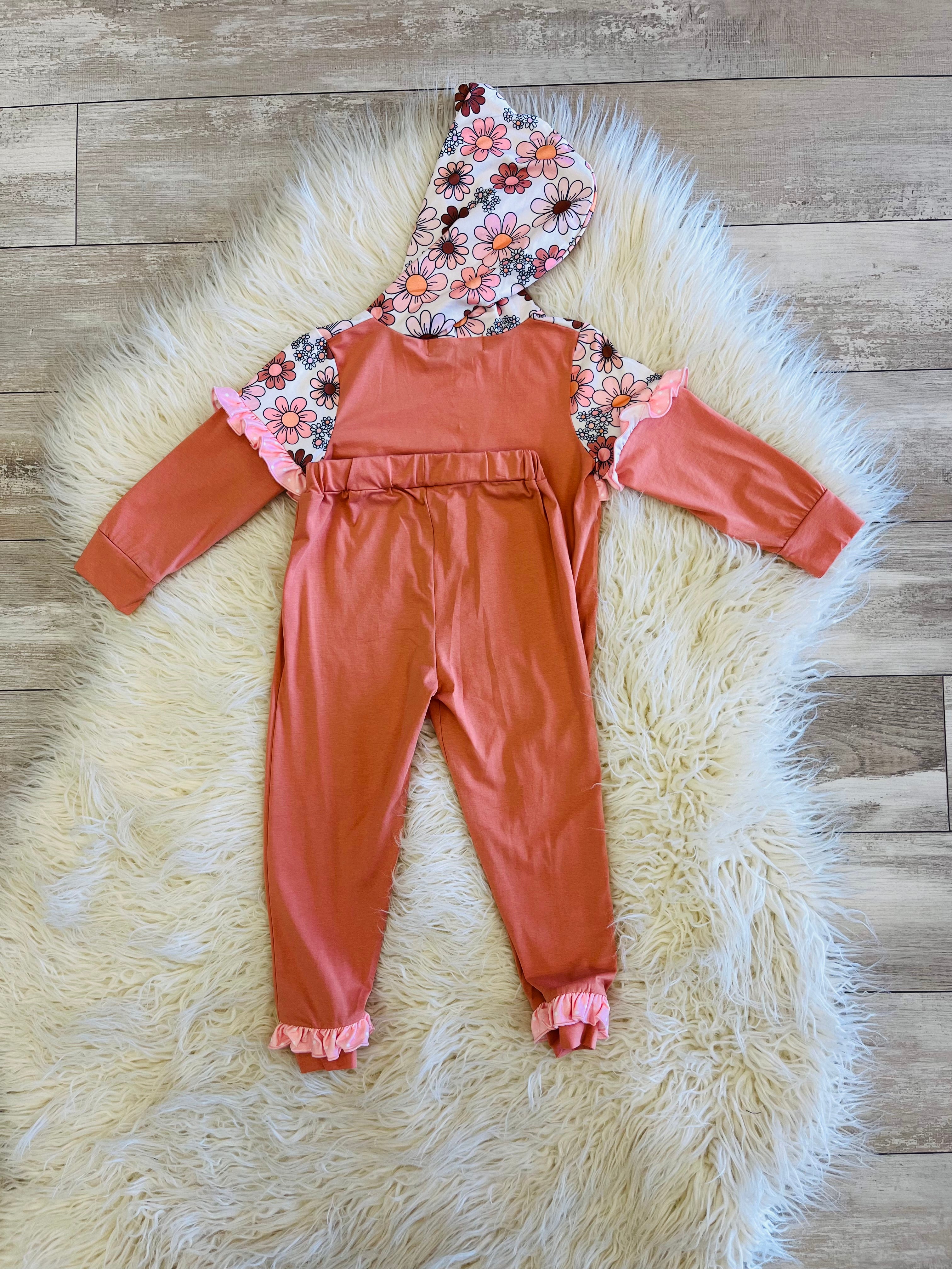 Girl’s Fall Floral Outfit