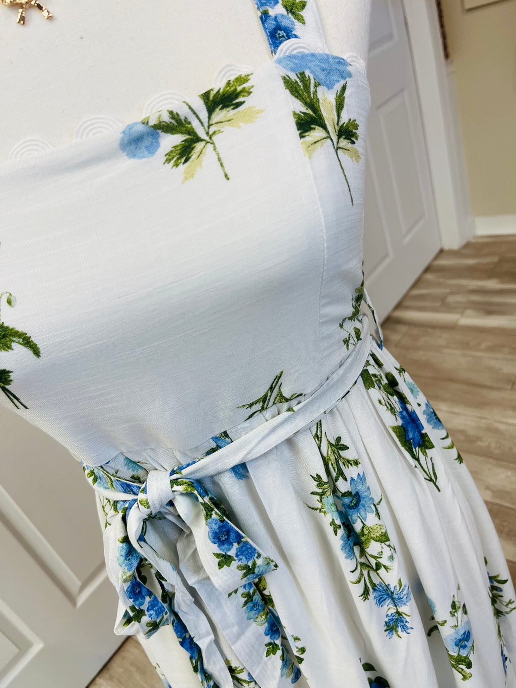 Women’s Blu Pepper Blue Floral Dress