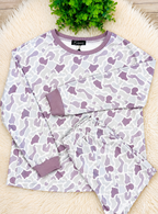 Women’s Camouflage Long Sleeve Short Set