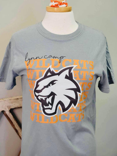 Girls Lynn Camp Wildcat Tee - Mini Mee Boutique