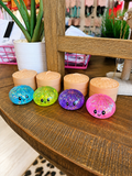 Squishy Dumpling Gel Filled Glitter Medium Size Ages 3+