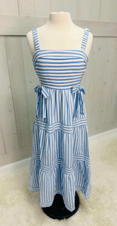 Blu Pepper Storybook Midi Dress - Mini Mee Boutique