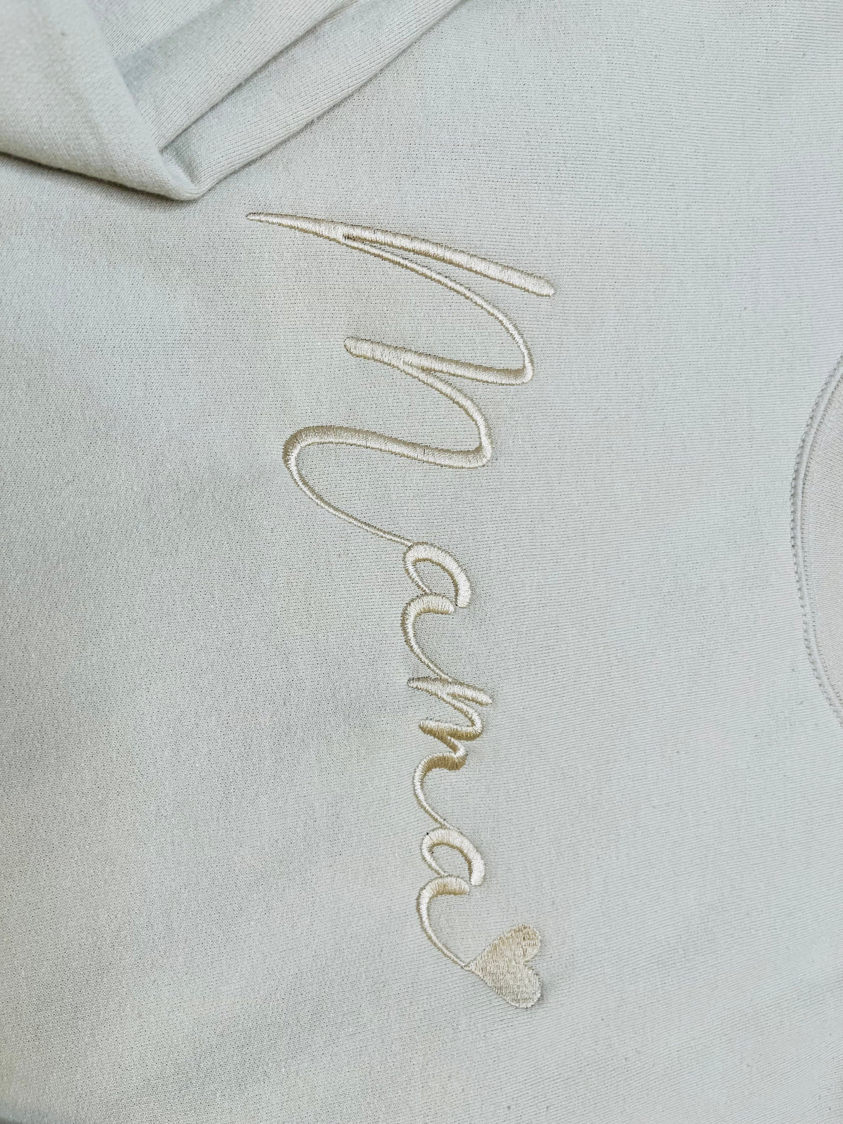 Embroidered Mama Graphic Sweatshirt