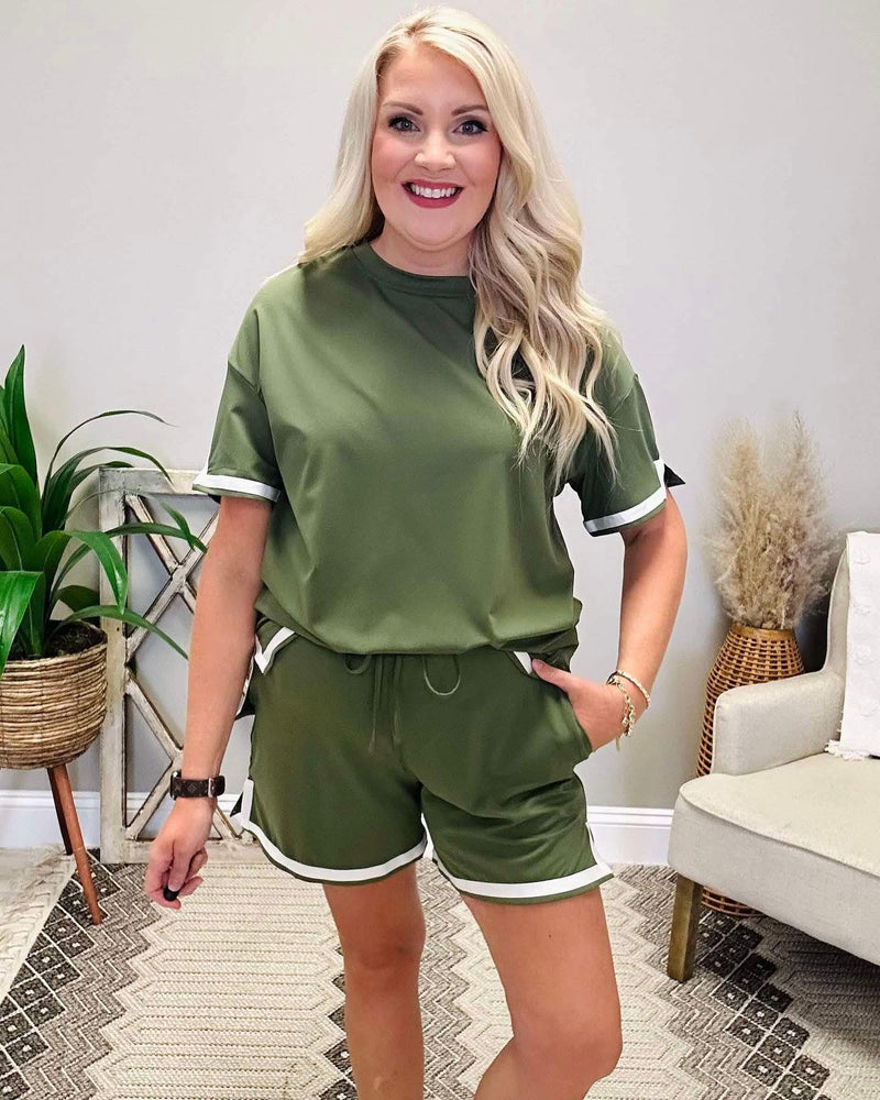 Evermmee Olive Green Two Piece Set - Mini Mee Boutique