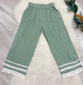 Sagebrush Fringe Linen Pants by UmGee Women’s - Loose Fit