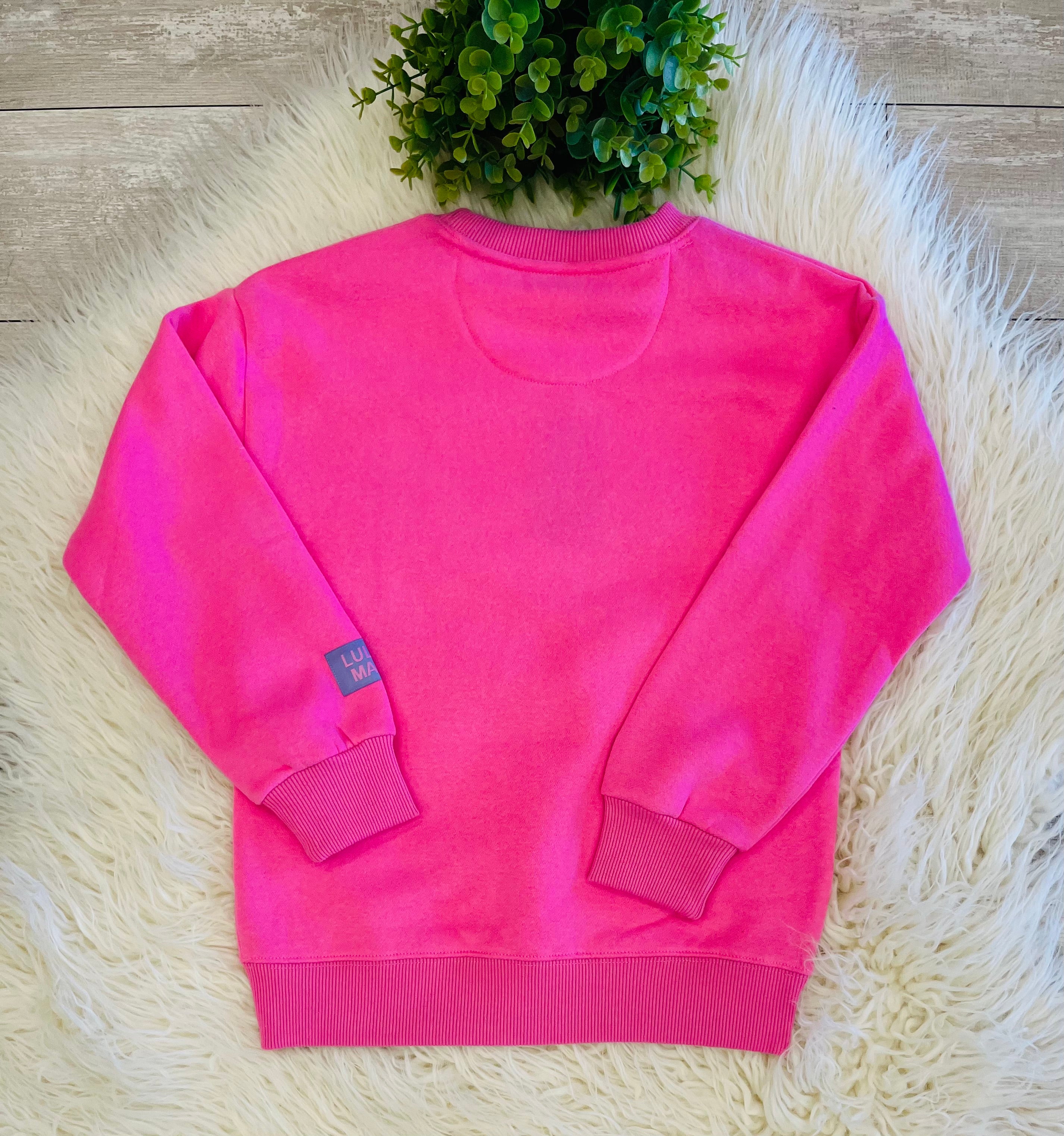 Girl’s LuLu Mac Pink Sweatshirt