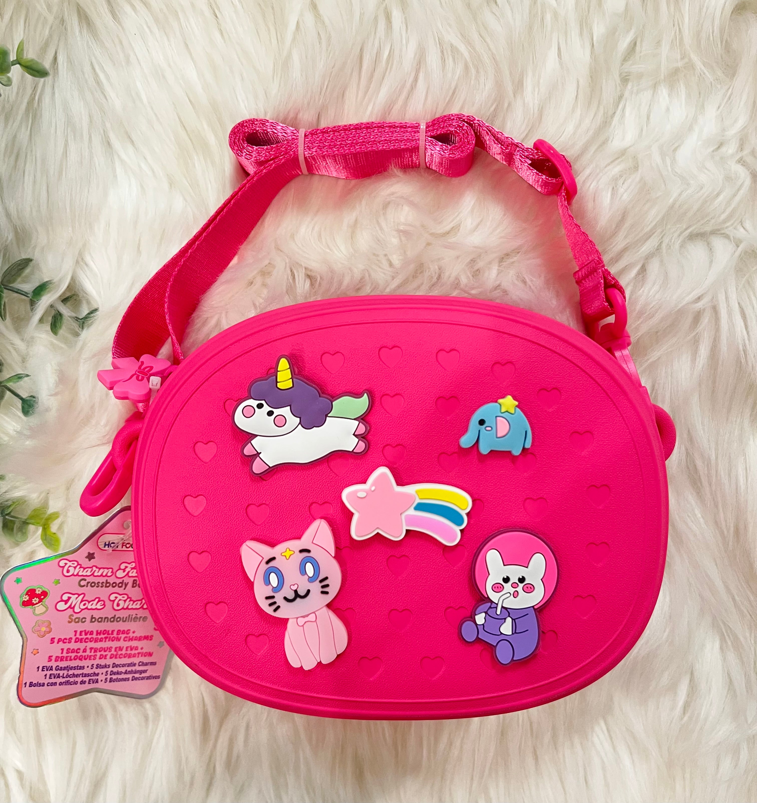 Girl’s Fun Charm Crossbody Bag Gift
