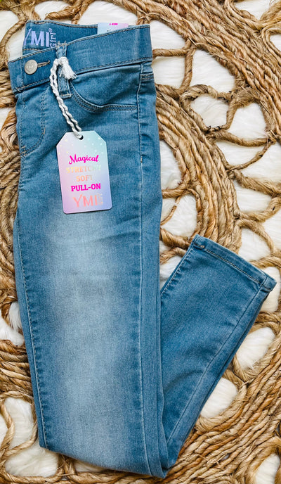 Girls YMI Light Blue Stretchy Jeans