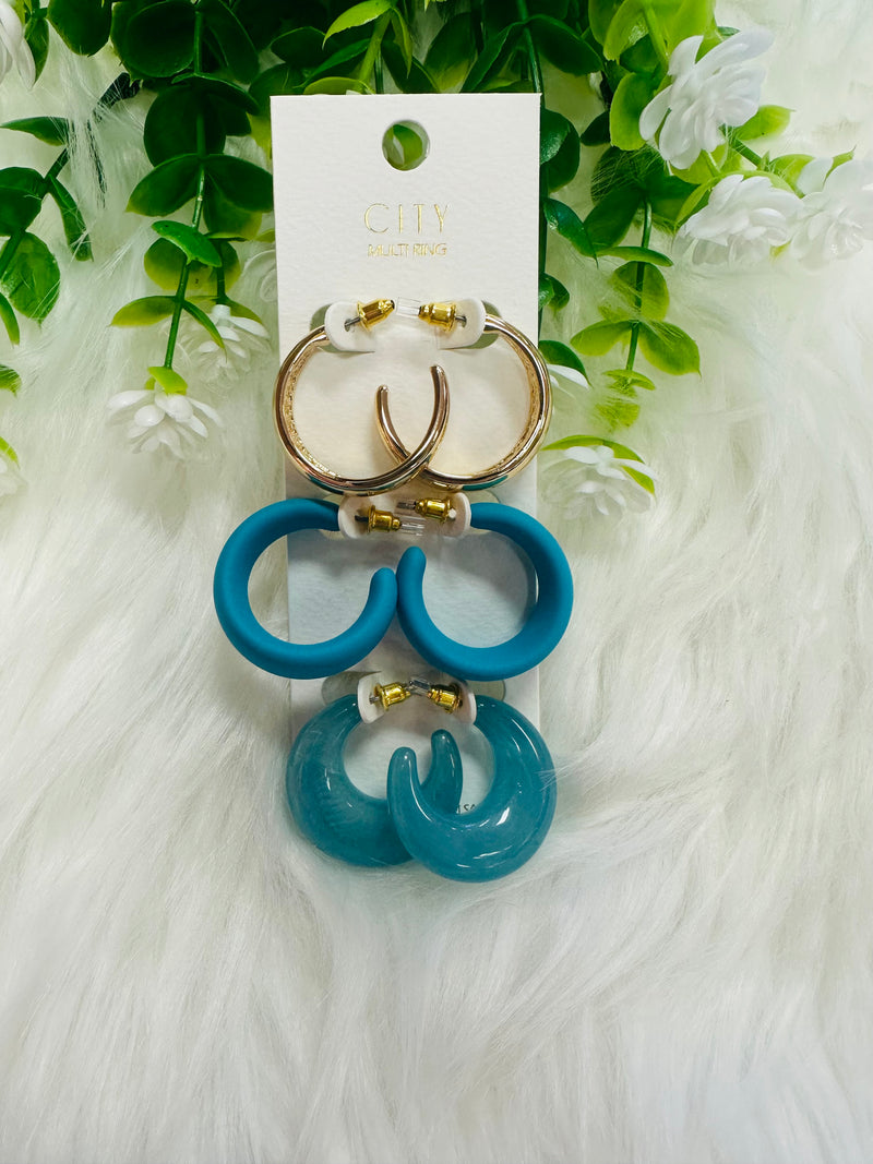 Women’s Three Pack Earrings
