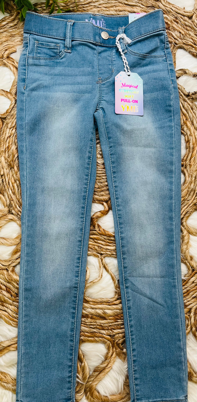 Girls YMI Light Blue Stretchy Jeans