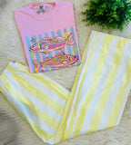 Women’s LuLu Mac Yellow Striped Pants