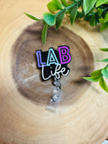 “Lab Life” ID Badge Reel