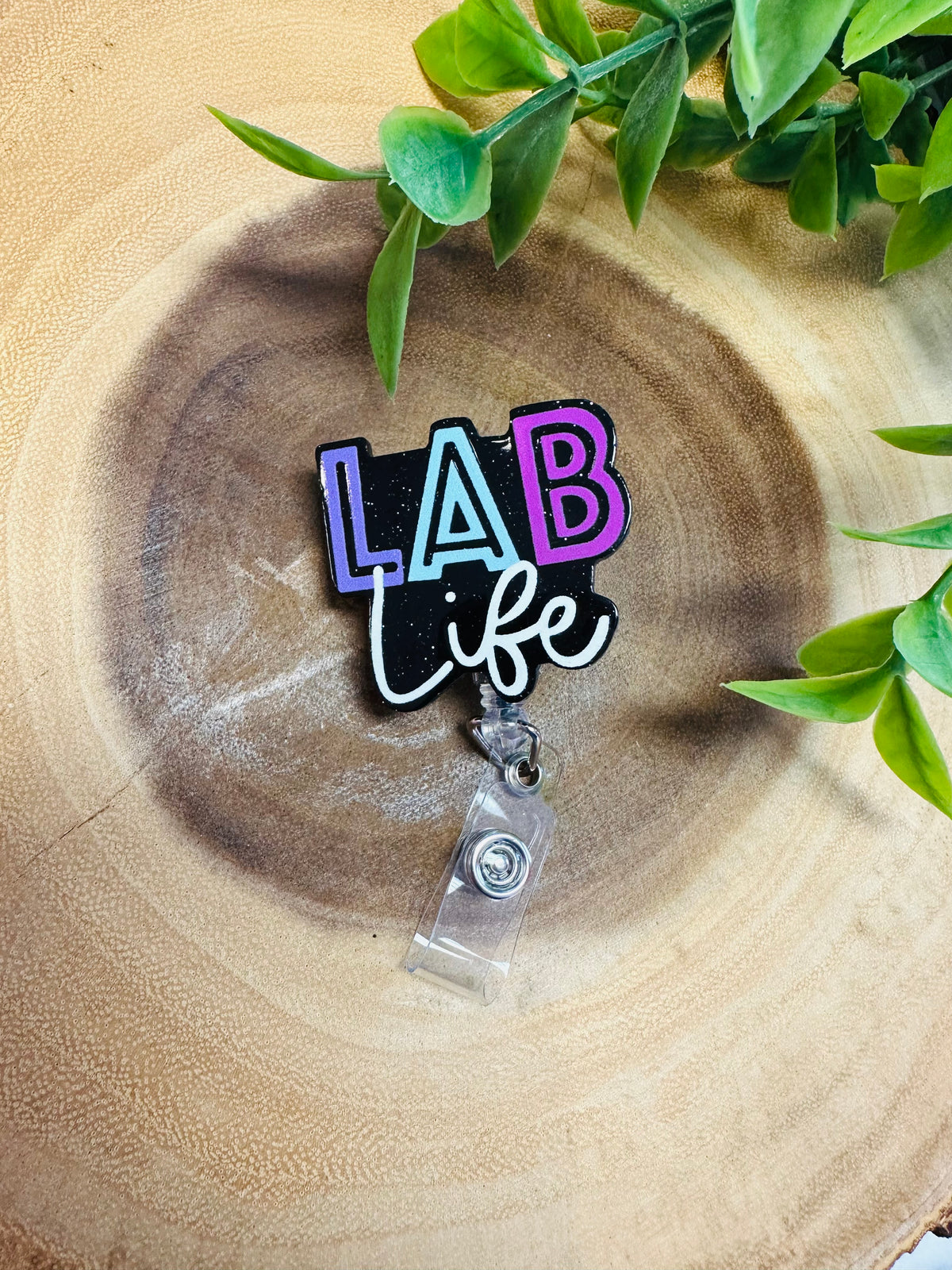 “Lab Life” ID Badge Reel