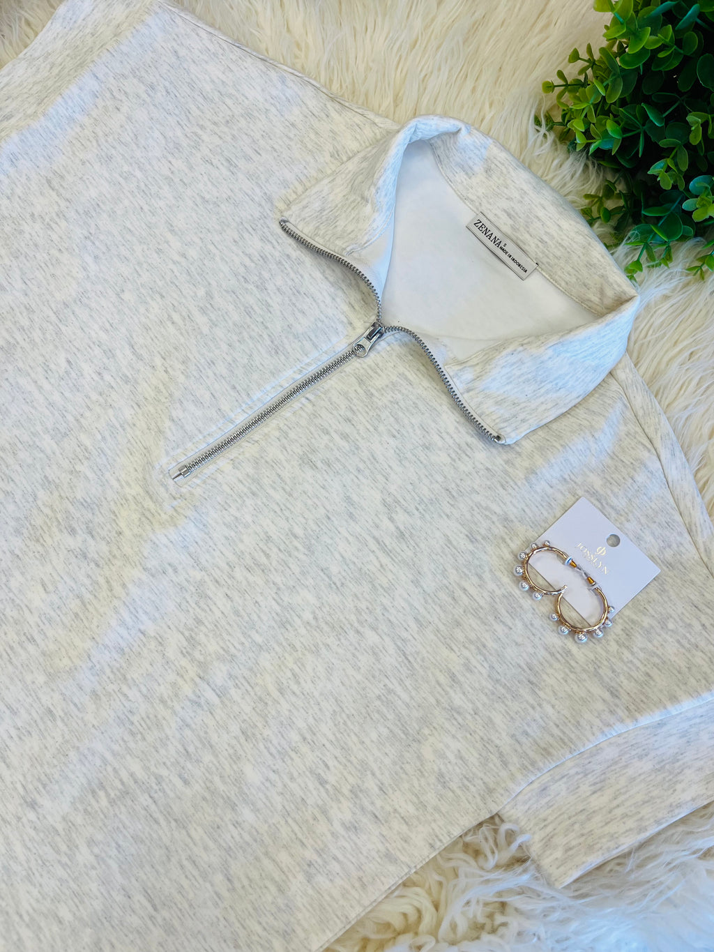 Women’s Soft Gray Scuba Set