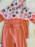 Girl’s Fall Floral Outfit