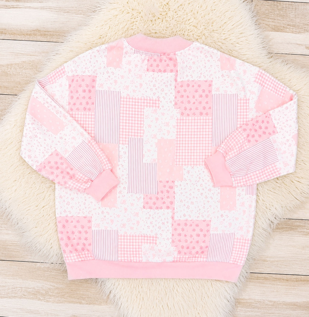 Pretty in Patchwork Women’s 2 Piece Shorts Set by Evermmee