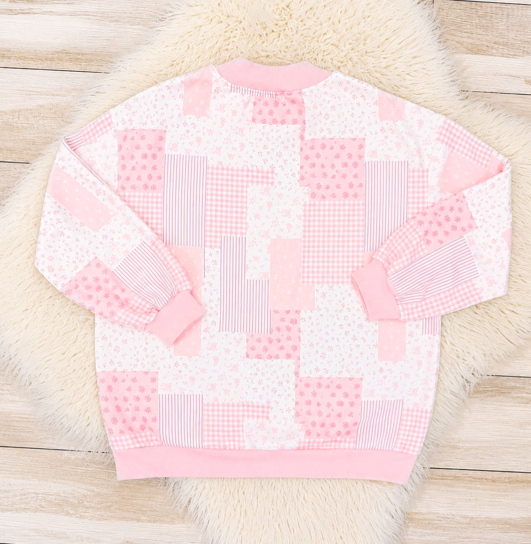 Pretty in Patchwork Women’s 2 Piece Shorts Set by Evermmee