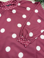 Pretty in Polka Dots Women’s Top by Evermmee - Loose Fit