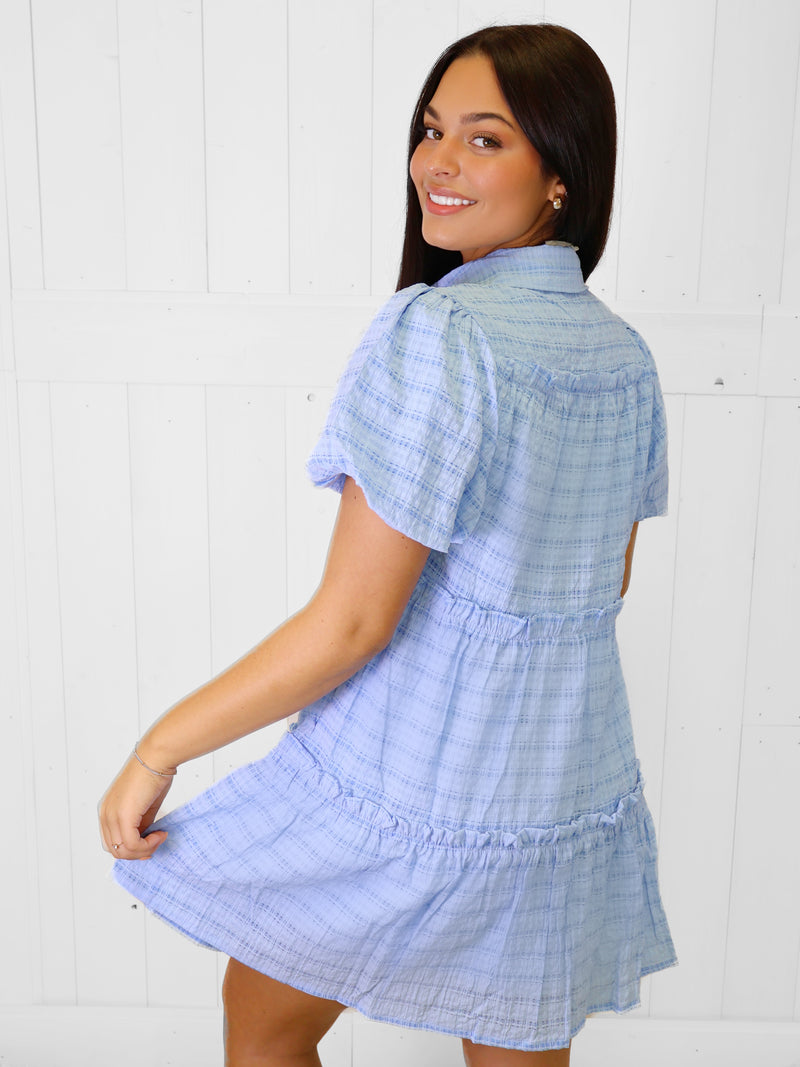 Fantastic Fawn Oversized Front Button Shirt Dress