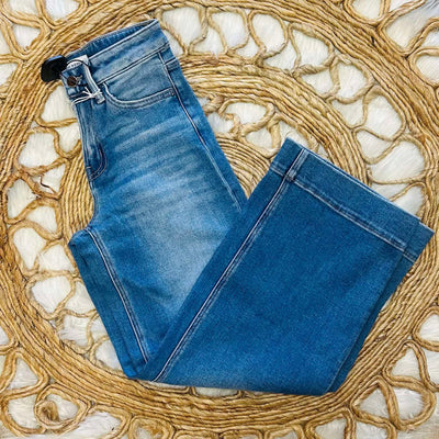 Flying Monkey Style F5911 High Rise Wide Leg Jeans