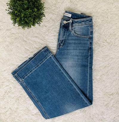 Flying Monkey Style F5911 High Rise Wide Leg Jeans