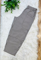 Women’s Blu Pepper Brown Stripe Pants
