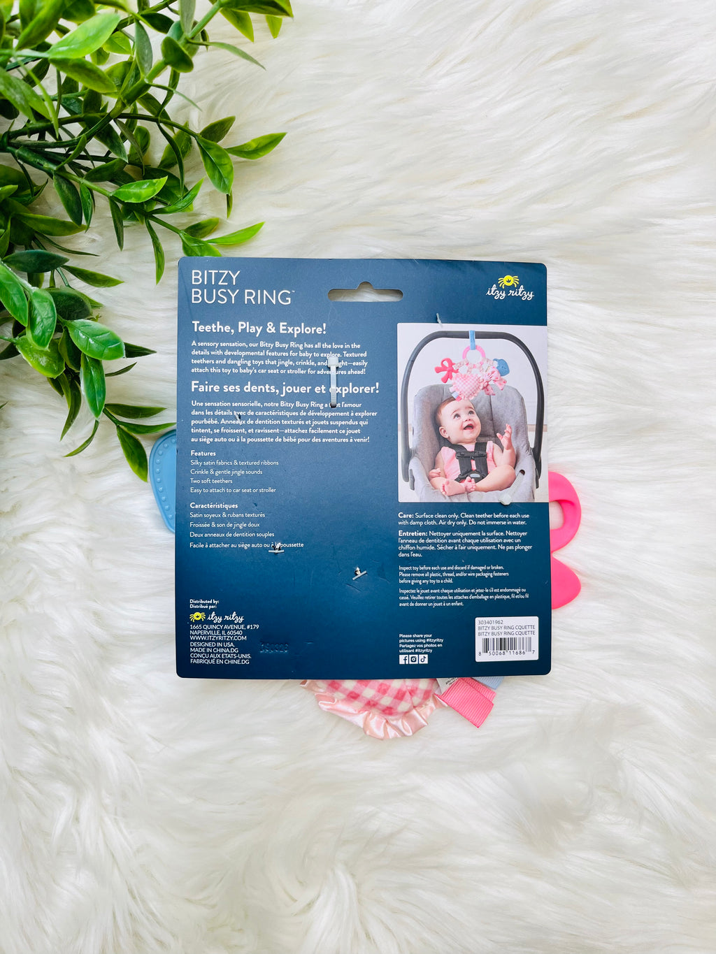 Itzy Ritzy Bow Busy Ring