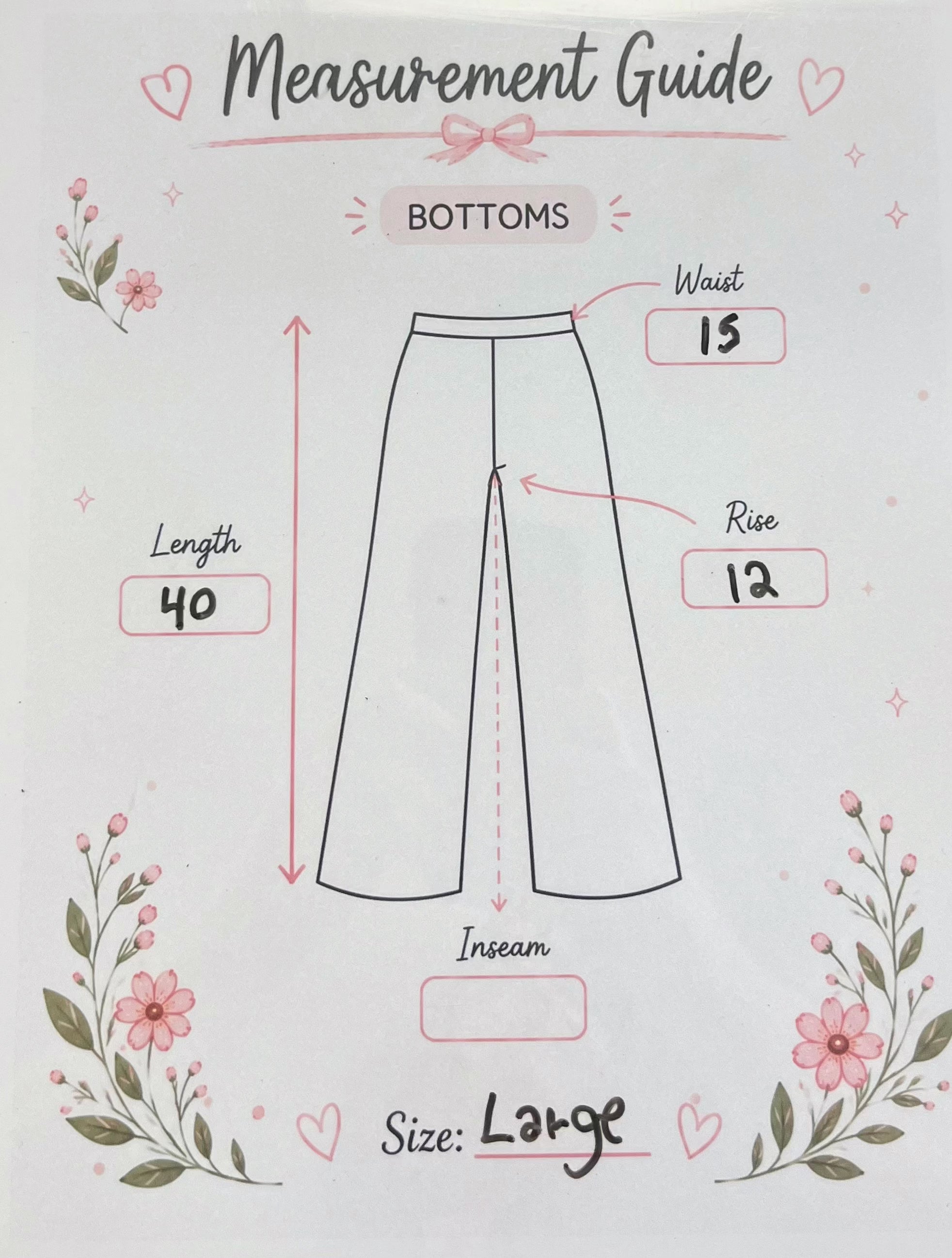 Women’s Anniewear Polka Dot Cotton Twill Wide Straight Leg Pants - True to Size