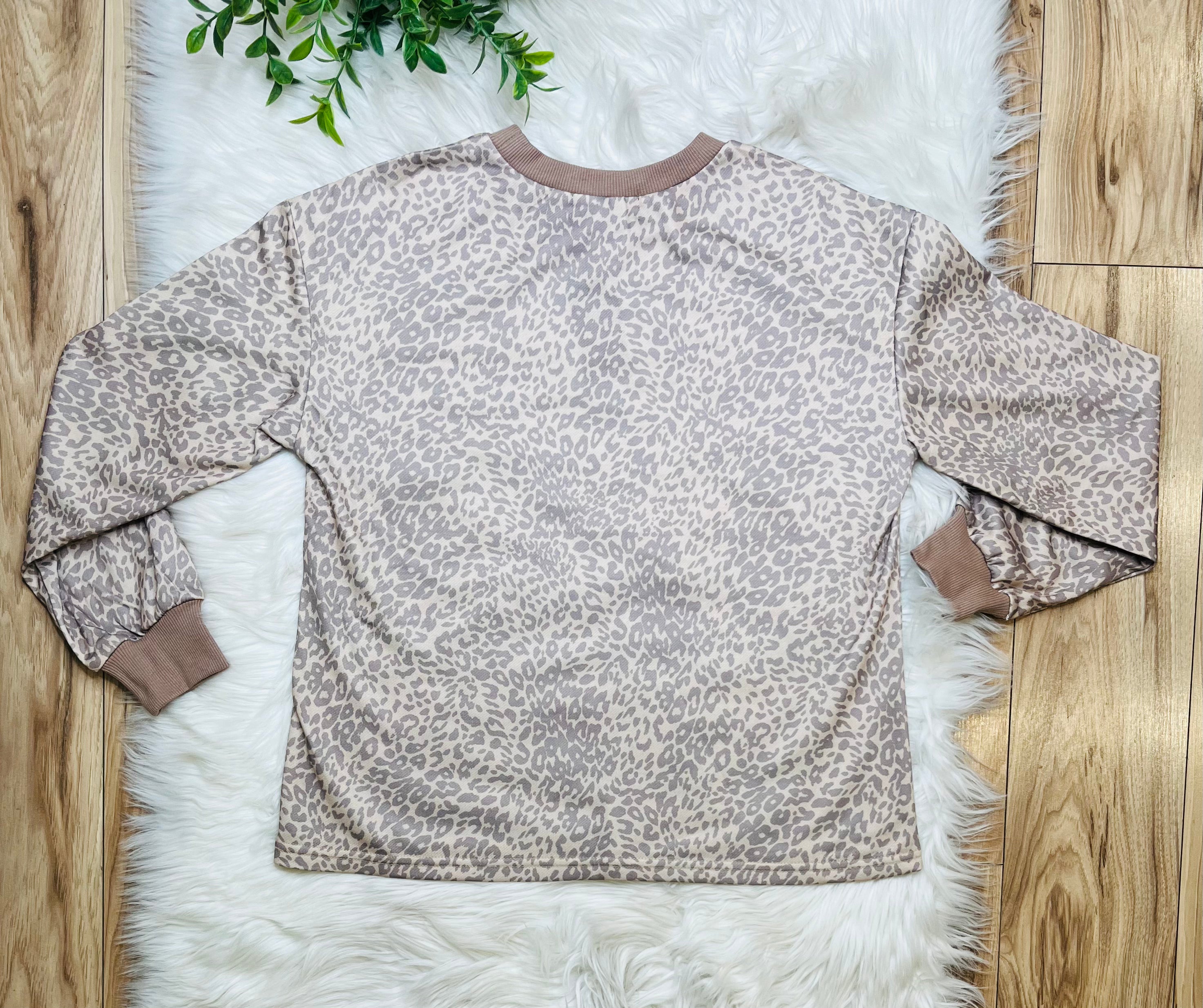 Women’s Evermmee Star Leopard Pant Set- True to Size