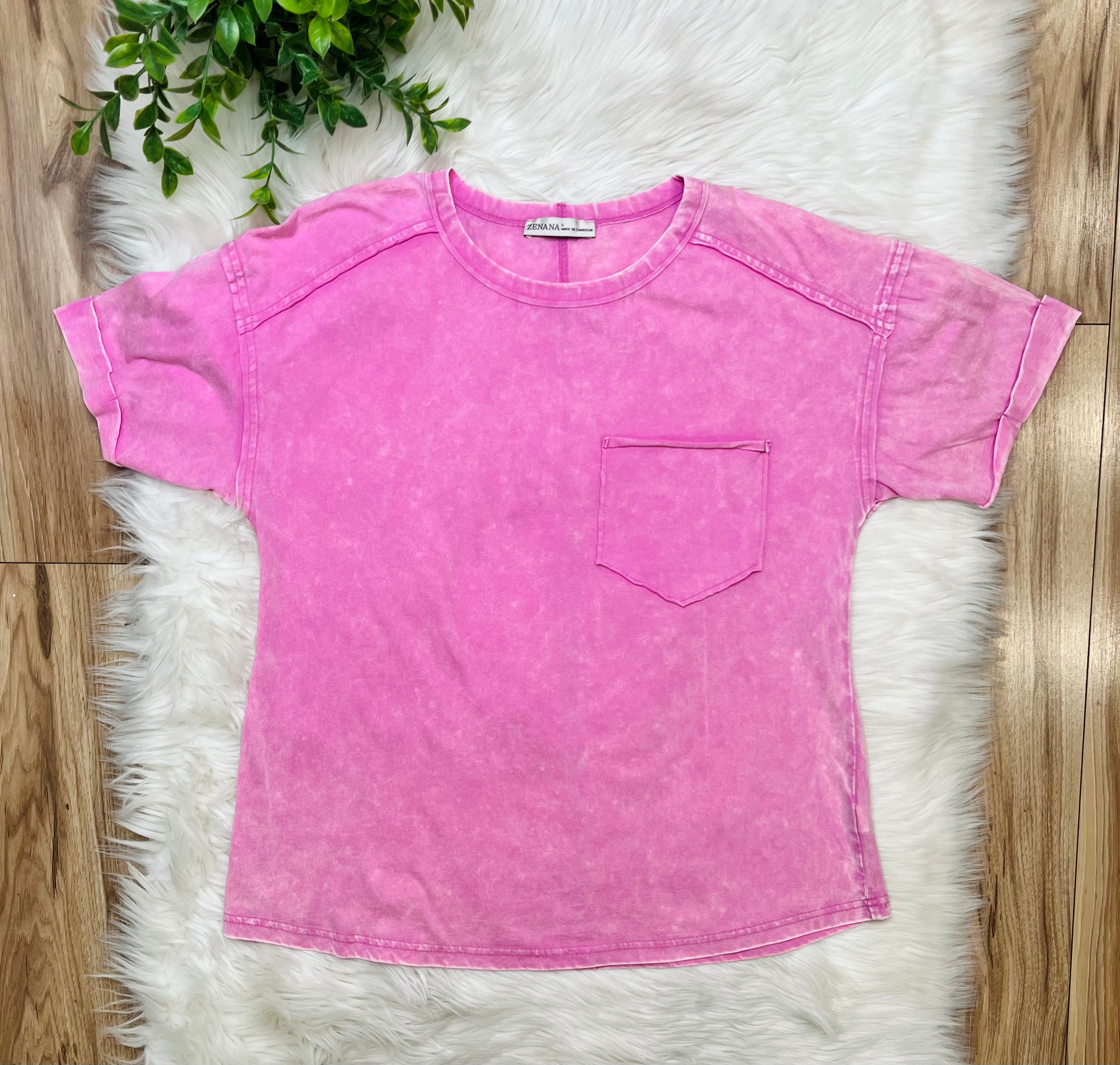 Women’s Zenana Mauve Pocket Top Pant Set