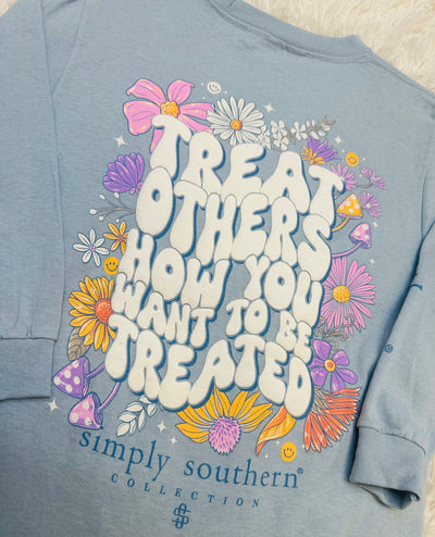 Kids Simply Southern How You Want to be Treated Tee - Mini Mee Boutique