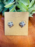 Interlocking Silver Earrings