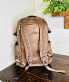 Itzy Ritzy Boss Plus Brown Lacing Diaper Bag