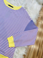 Women’s Evermmee Lilac Striped Top