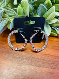 Silver Hoops