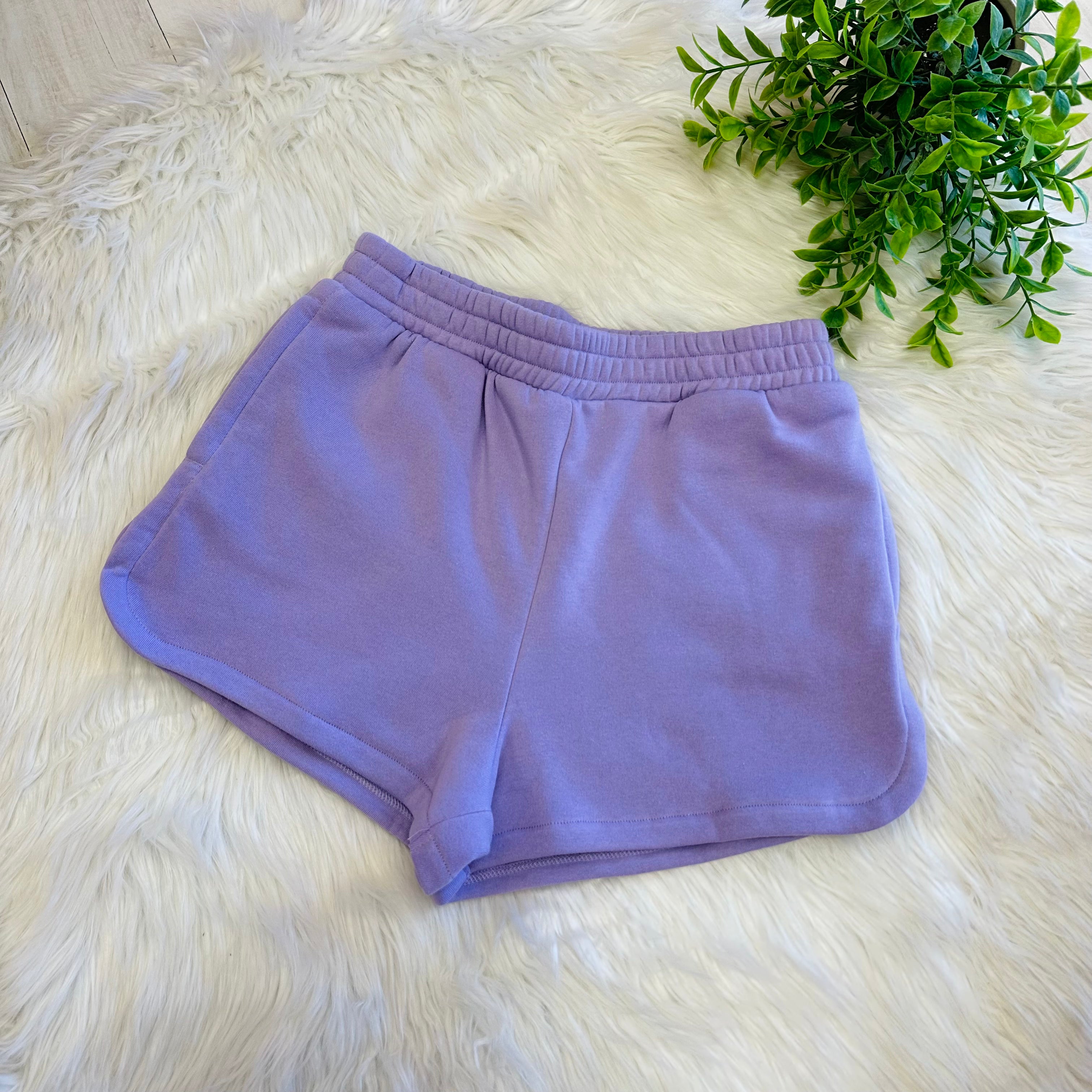 Women’s Lavender Zenana Shorts with Pockets