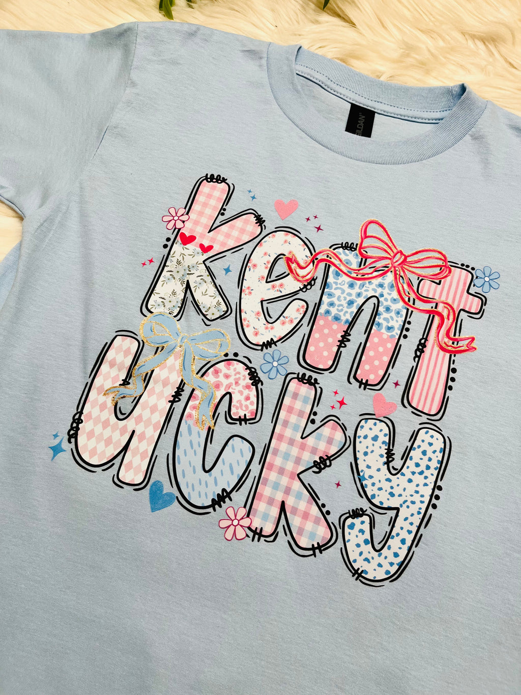 Girl’s Kentucky Pattern Tee