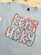 Girl’s Kentucky Pattern Tee