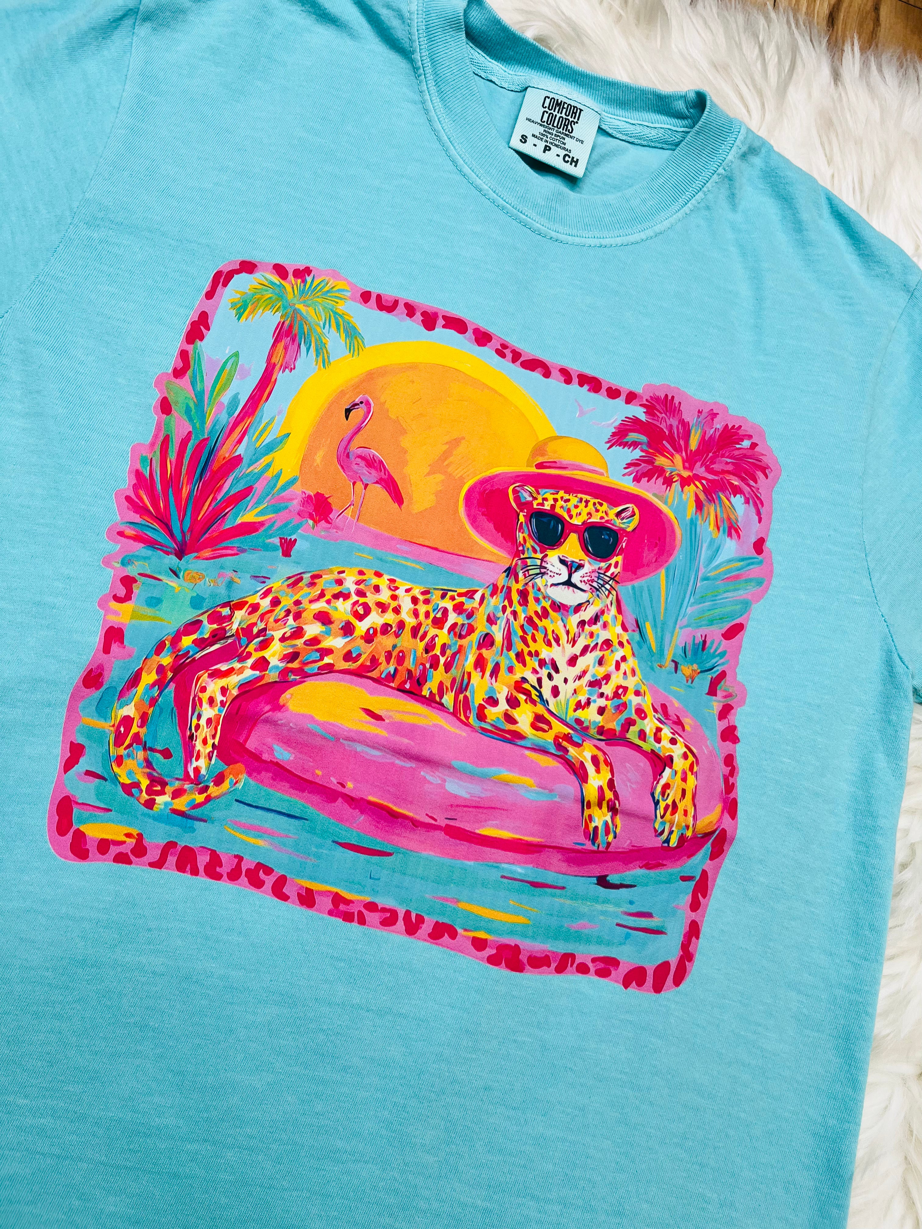 Women’s Summer Leopard Tee