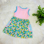 Girl’s Little Blossoms Floral Dress with Pockets