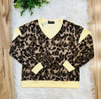 Women’s Evermmee Cheetah Yellow Detail Set