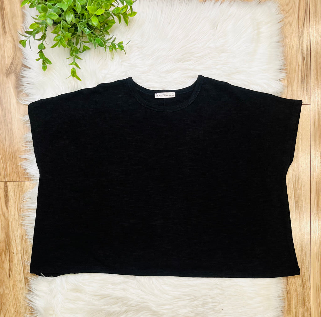 Women’s Black Sleeveless Pant Set