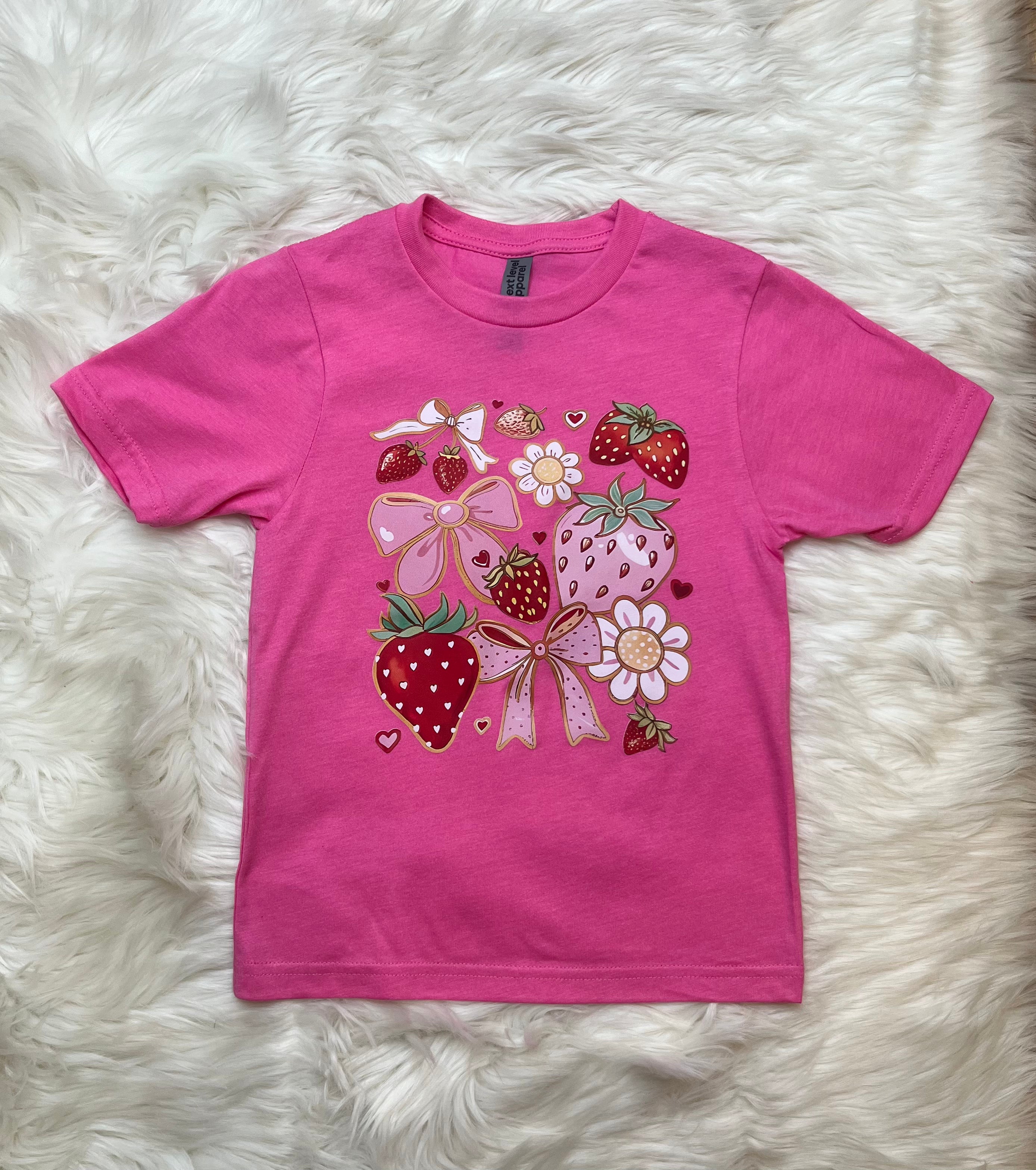Girl’s Strawberry Daisy Tee