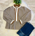 Women’s Jodifl Gingham check Top - True to size