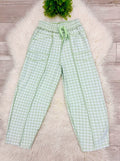 Women’s Anniewear Light Sage Barrel Knit Pants - True to Size