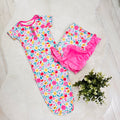 Girls Garden Fresh Cutie Knot Gown and Blanket Set