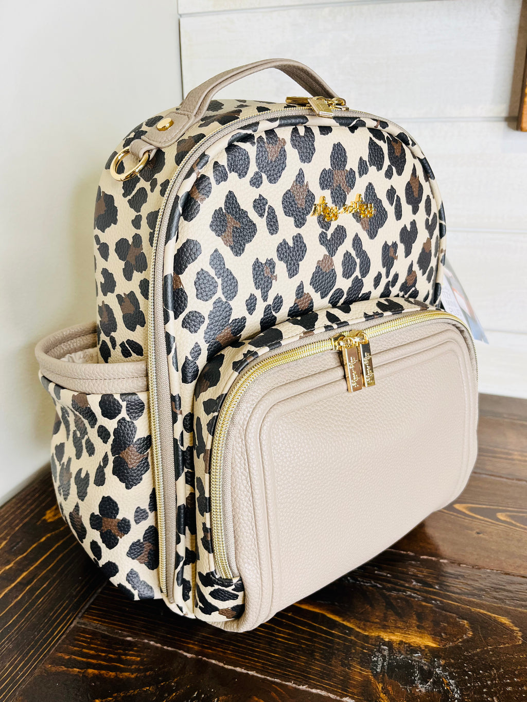 Itzy Ritzy Mini Leopard Diaper Bag