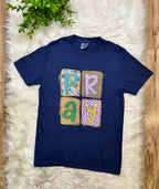 Women’s Comfort Color Patchwork Pray Tee