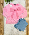 Women’s Evermmee Pink Bow Top