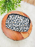 Taupe Leopard Print Belt Bag